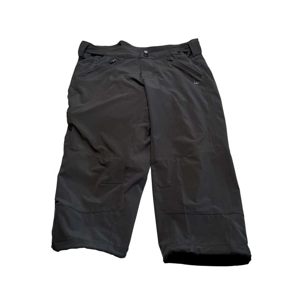 ZOIC Mountain Biking Shorts Black Padded Liner Removable Women's Size Medium MTB